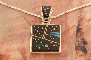 Calvin begay clearance night sky pendant